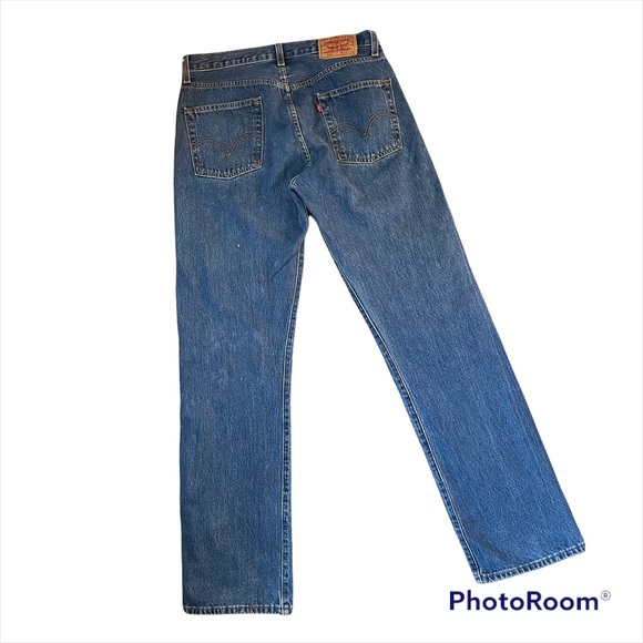 Levi's Other - Levi's Men’s VTG 90s 501 Button Fly Medium Wash Jean 33 x 34 WPL-423 100% Cotton
